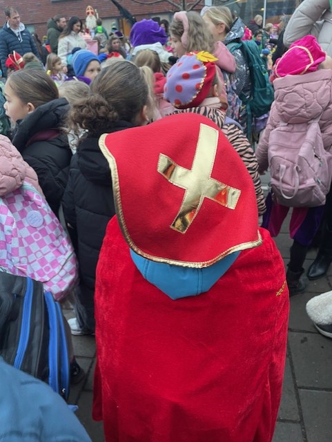 Sint Nicolaas op de Lorentzschool