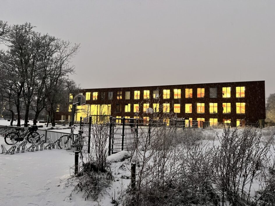 Sneeuwpret op de Lorentzschool!